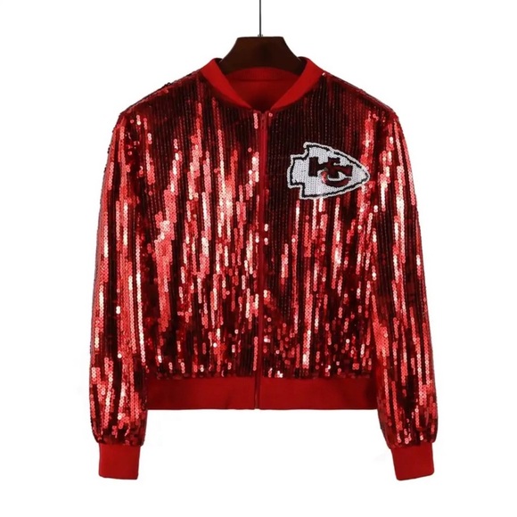 NFL Sweaters - New KC sequin Sweater 🔥♥️